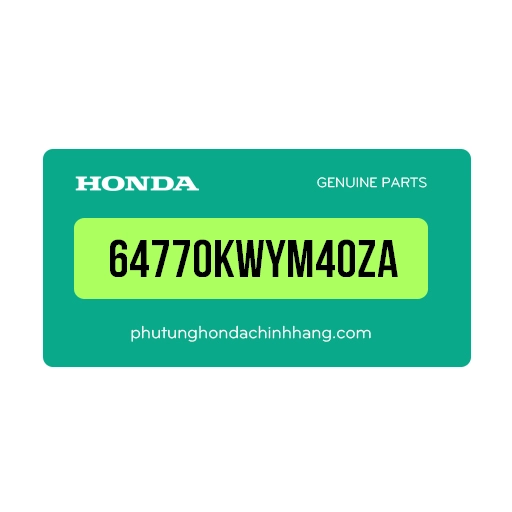 64770-KWY-M40ZA | Bộ cánh yếm trái *TYPE4*