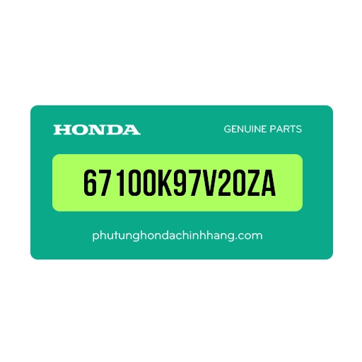 67100K97V20ZA - Bộ Tấm Chắn Đồng Hồ Tốc Độ *Type1* Pcx