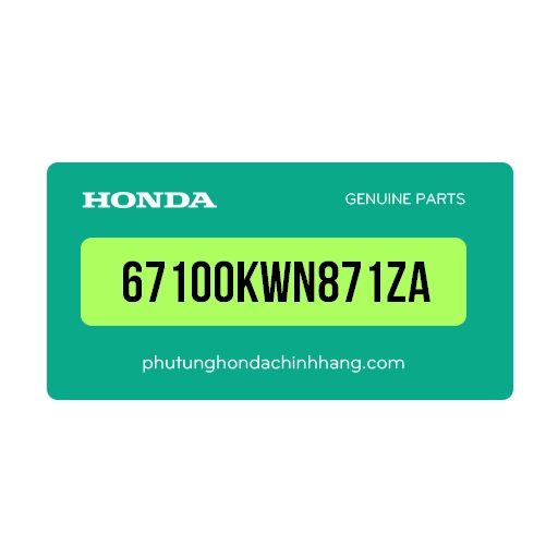 67100-KWN-871ZA – Bộ tấm chắn đồng hồ tốc độ