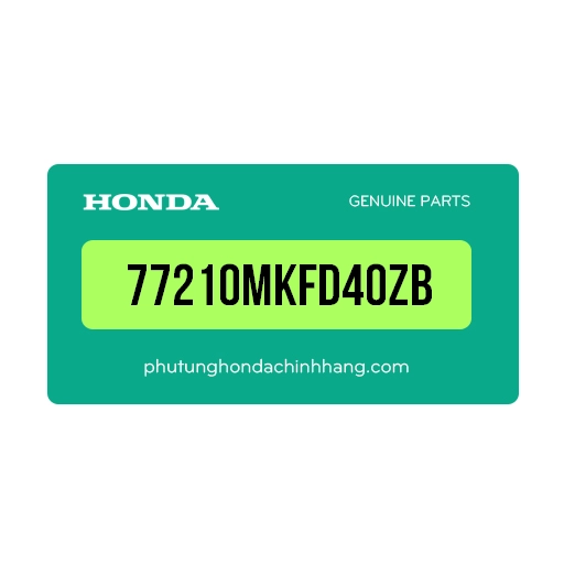 77210-MKF-D40ZB | (G2) Ốp mặt nạ trung tâm *R334*