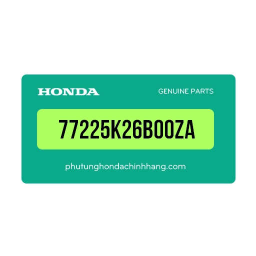 77225-K26-B00ZA | Bộ ốp ca pô sau trái *Y196*