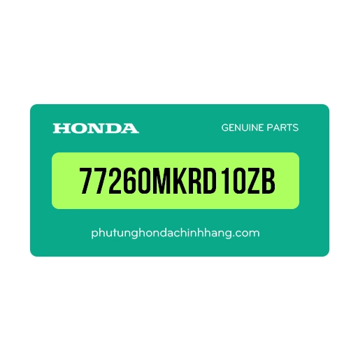 77260-MKR-D10ZB | Bộ ốp trung tâm phía sau