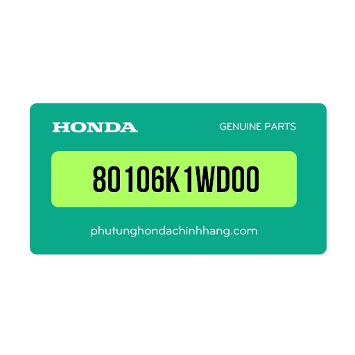 80106K1WD00 – Chắn bùn sau B