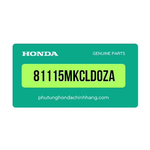 81115MKCLD0ZA - Bộ Ốp Cốp Dưới *B197* Gl1800