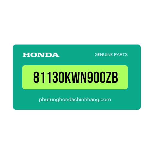 81130-KWN-900ZB – Bộ ốp trước bên trong *YR286R*