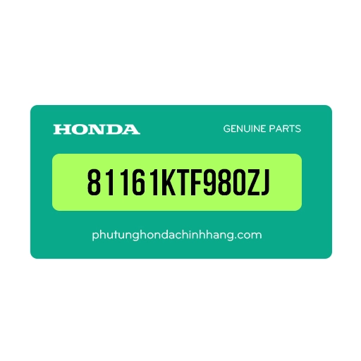 81161KTF980ZJ - Nhựa Nắp Phải Ốp Yếm Trước Bên Tron Sh 125&150 2009
