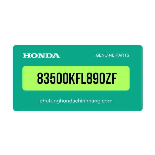 83500-KFL-890ZF | Cốp phải *R203M*