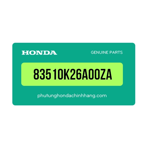 83510-K26-A00ZA | Bộ ốp sườn phải *Y216*