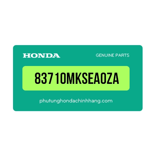 83710MKSEA0ZA - Bộ Ốp Bên Sau Trái A *Nhb01*
