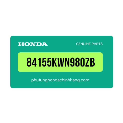 84155KWN980ZB - Nhựa Bộ Tấm Ốp Tay Dắt Sau ( Tay Xách Sau ) *Yr303* Pcx 125 2012