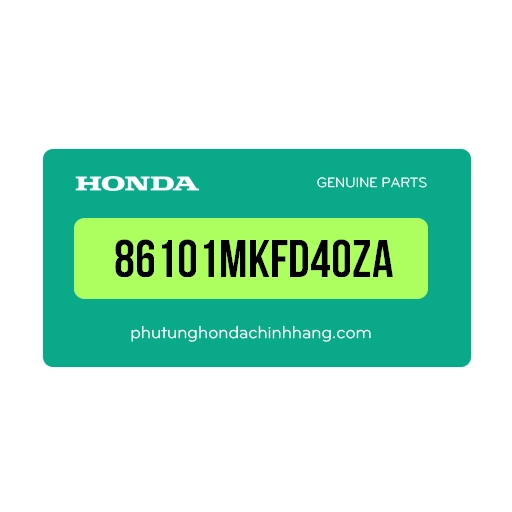 86101-MKF-D40ZA | Mác Honda 65mm *NHA86M*