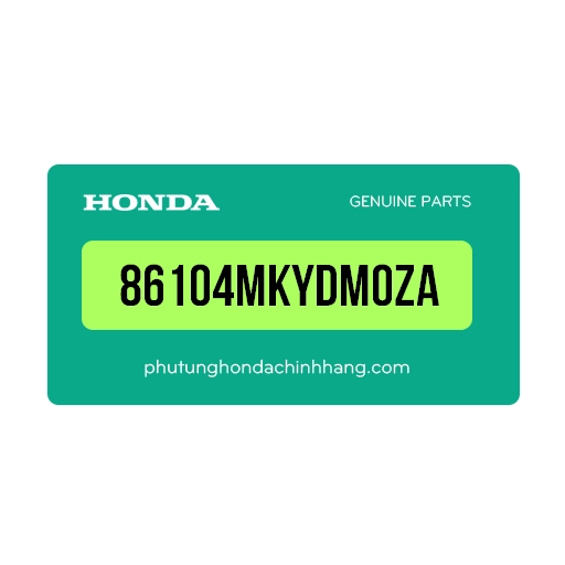 86104MKYDM0ZA - Mác Chữ Honda Trái 300Mm *R380,Nh436M*