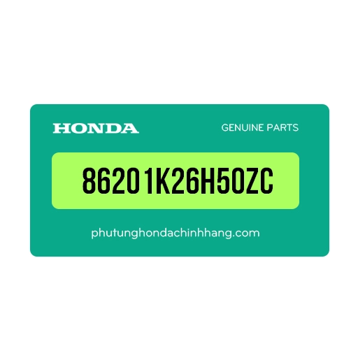 86201-K26-H50ZC | Tem cánh chim phải 80MM