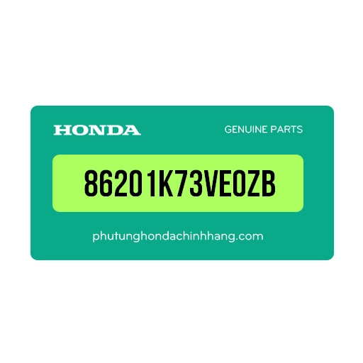 86201K73VE0ZB – Tem Cánh Chim Honda Phải 80Mm Future 2024