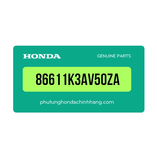 86611K3AV50ZA - Tem Hệ Thống Phanh 75Mm *Type1* Air Blade 2022 - 2023