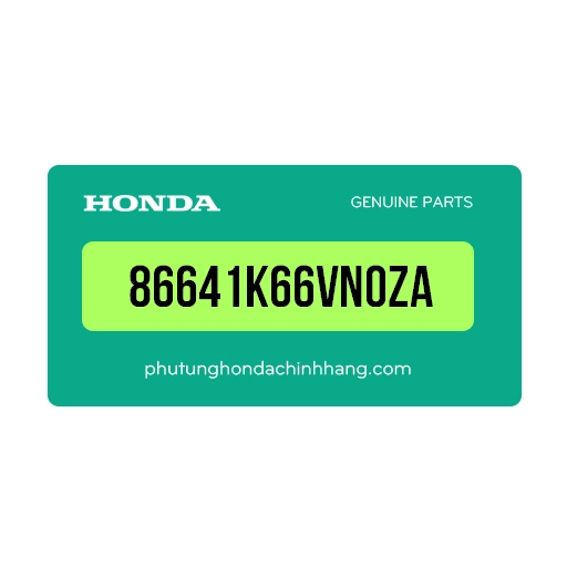 86641-K66-VN0ZA | Tem ốp trước phải *B189C*
