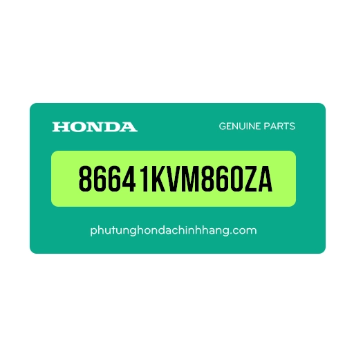 86641-KVM-860ZA | Tem chữ S *NHB35P*