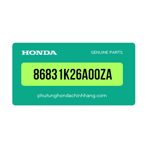 86831-K26-A00ZA | Tem ốp sườn *NH303*