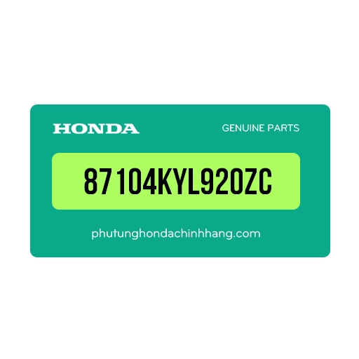 87104KYL920ZC - Tem A Ốp Ống Yếm Trái *Nh411M* Future