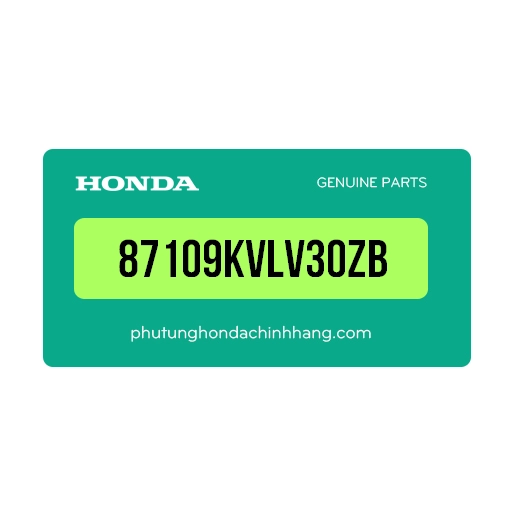 87109-KVL-V30ZB | Tem ốp sườn phải *G199C*