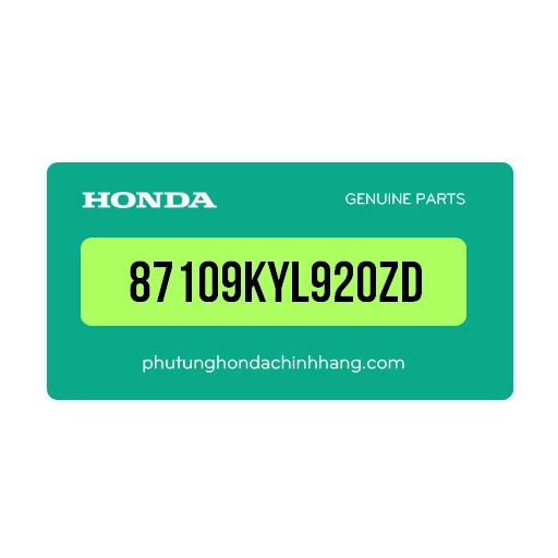 87109KYL920ZD - Tem Ốp Sườn Phải *B206M* Future