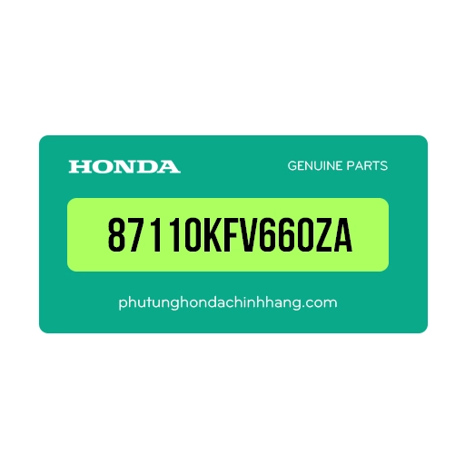 87110-KFV-660ZA | Tem ốp sườn trái R203