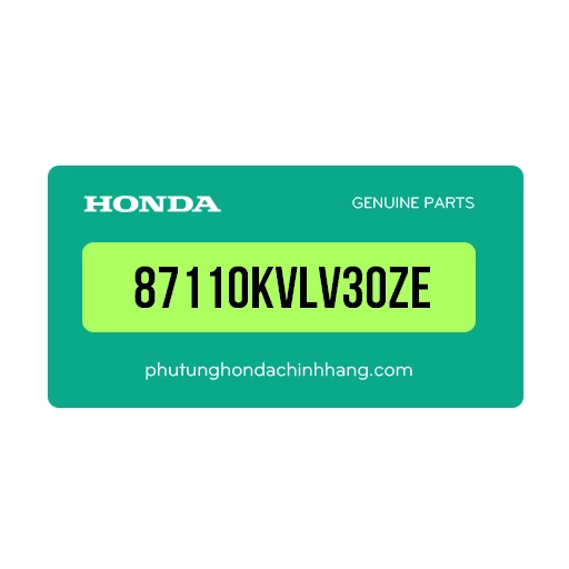87110-KVL-V30ZE | Tem ốp sườn trái *NHA69P*