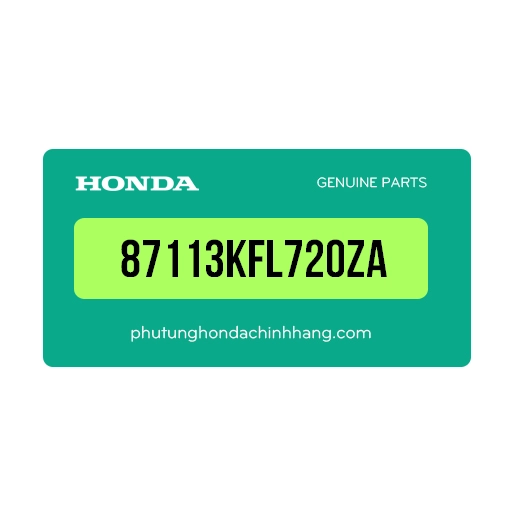 87113-KFL-720ZA | Tem B ốp sườn trái *NH193P*
