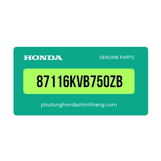 87116KVB750ZB - Tem B Ốp Sườn Trái *Nha96P* Click