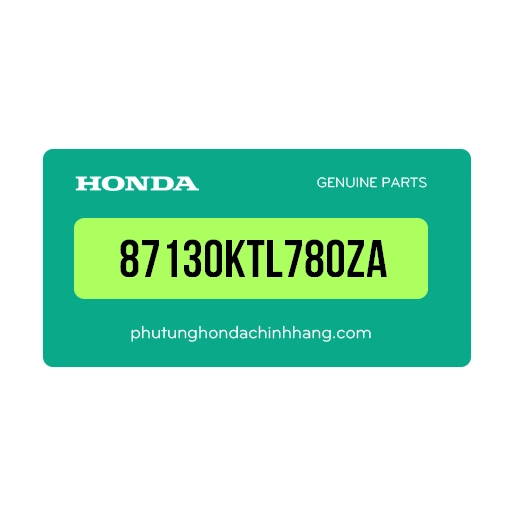 87130-KTL-780ZA | Tem chữ honda (120mm) kiểu1
