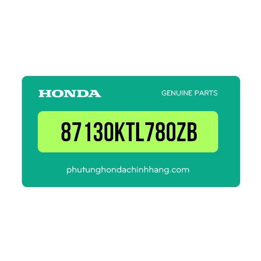 87130-KTL-780ZB | TEM CHỮ HONDA (120MM) KIỂU2