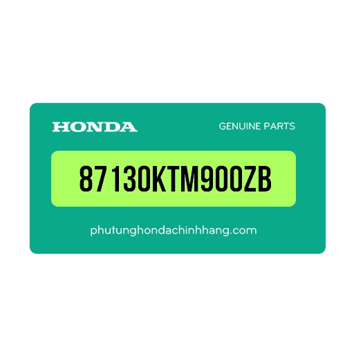 87130-KTM-900ZB | TEMHONDA*KIỂU2**R161P*