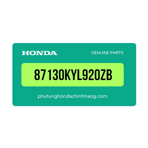 87130KYL920ZB - Tem Chữ Honda 110Mm *R313C* Future