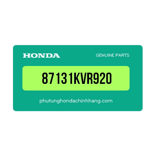 87131KVR920 - Tem Ốp Ống Yếm Chính Wave 100