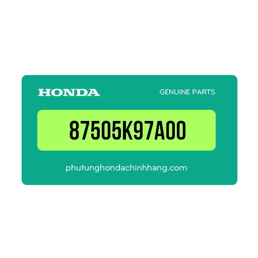 87505-K97-A00 | Tem thông số lốp
