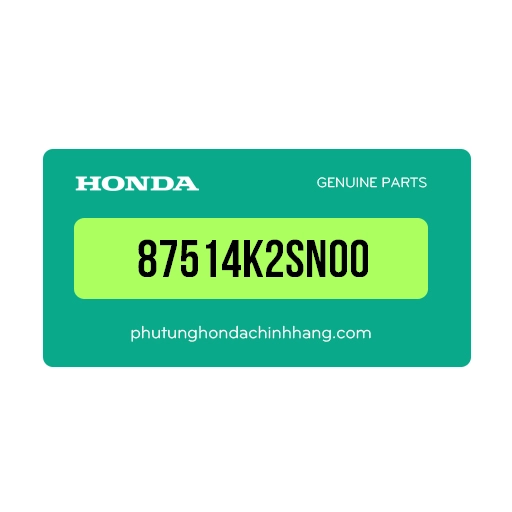 87514K2SN00 – Tem Cảnh Báo Cbs Vario 160 ( 2023 )