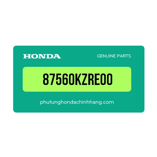 87560KZRE00 - Tem Hướng Dẫn Lái Xe Pcx