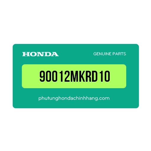 90012MKRD10 - Bu Lông 6X37 Cbr1000Rr 2020