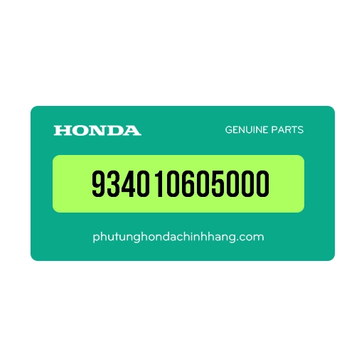 934010605000 - Bu Lông Có Đệm 6X50