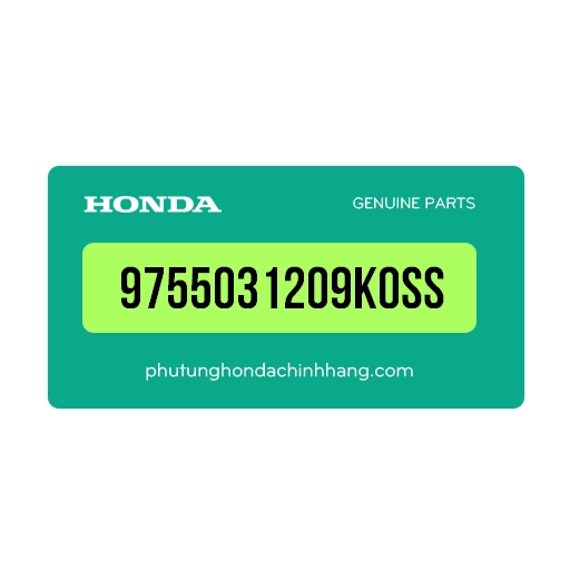 9755031209K0SS – Bộ Nan Hoa ( Căm ) Trước,Ngoài A11X184.5 Sh 2024