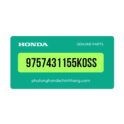 9757431155K0SS – Bộ Nan Hoa ( Căm ) Ngoài A11X157.5 Sh 2024