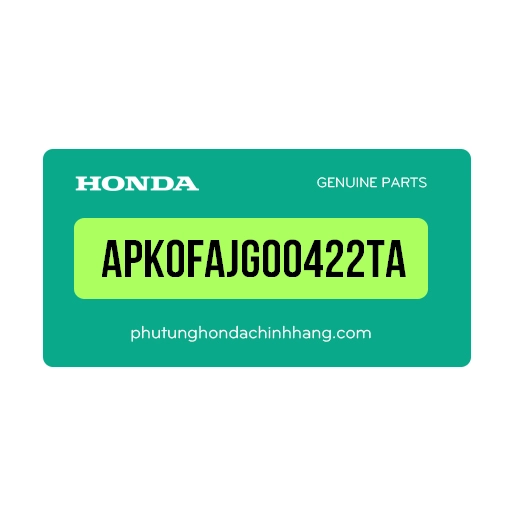 APK0F-AJG-00422TA | Đối trọng tay lái (bạc)