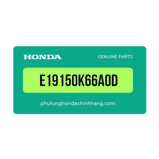 E19150K66A0D - Ốp Két Tản Nhiệt ( Két Nước Làm Mát ) ( Màu Mekki ) Pcx, Air Balde