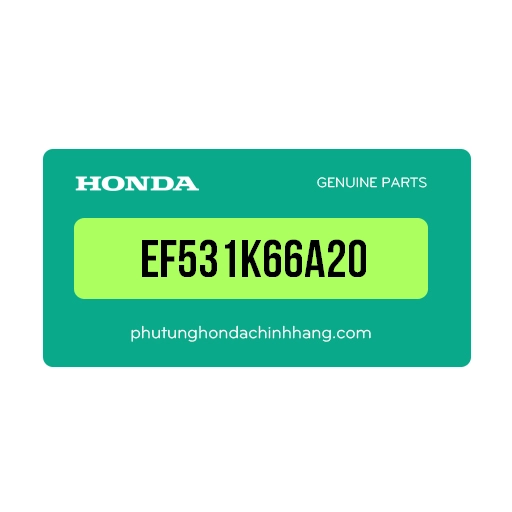 EF531K66A20 - Đối Trọng Tay Lái ( Gù Tay Lái ) ( Màu Đỏ ) Air Blade 125