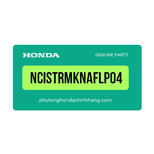 NCIST-RMK-NAFLP04 | Tấm dán nắp bình xăng