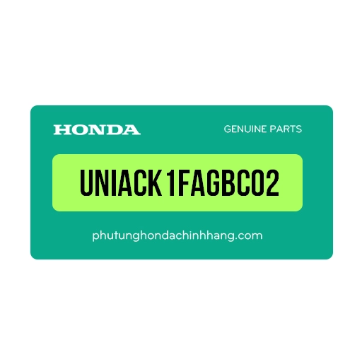 UNIAC-K1F-AGBC02 | Ốp tay dắt sau (chrome)