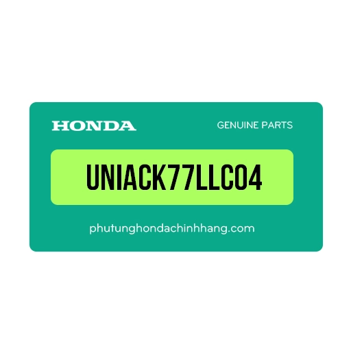 UNIAC-K77-LLC04 | Ốp đèn soi biển số (carbon)