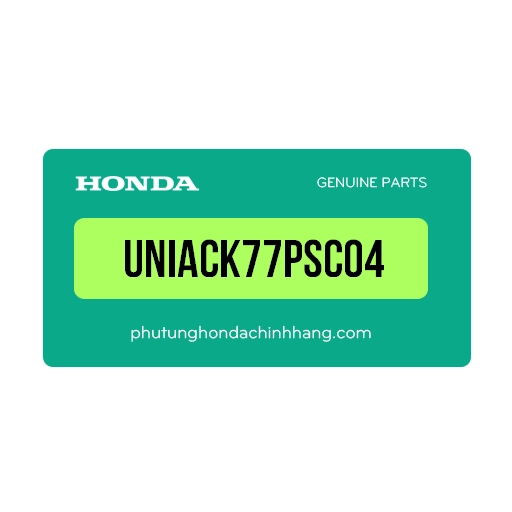UNIACK77PSC04 - Ốp Gác Chân Sau ( Carbon ) Sh 125, Sh 150