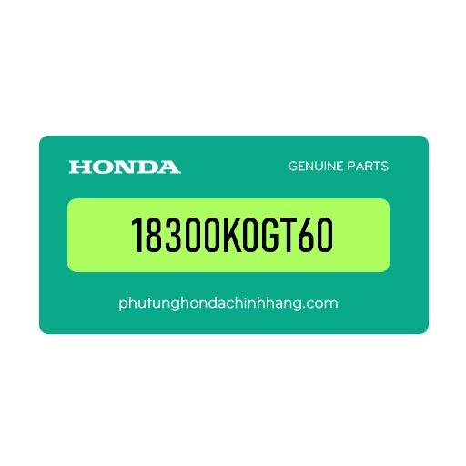 18300K0GT60 - Cụm Ống Xả