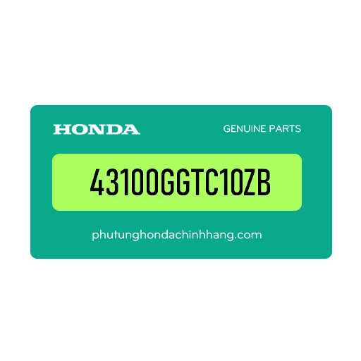 43100GGTC10ZB - Bảng Điều Khiển,Phanh Sau